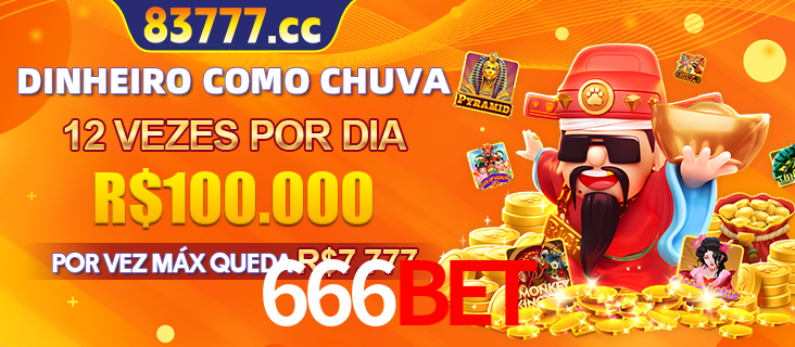 Banner do programa de recompensas Recomende para amigos do 666BET, detalhando os bônus por convidar amigos, com prêmios que chegam a R$288.888.